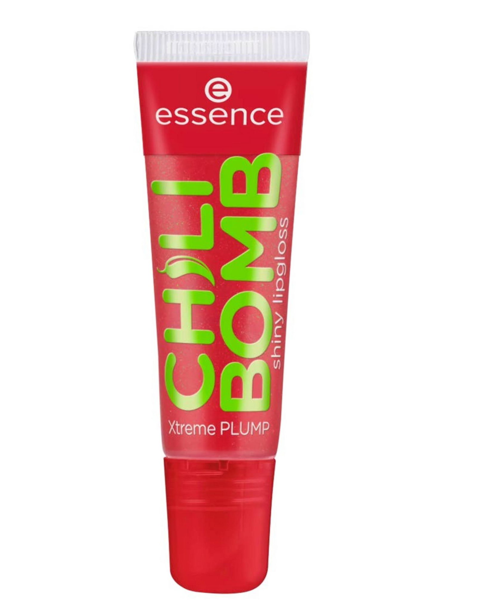 Essence Essence Chili Bomb Plumping Lip Gloss — Плътен и обемно изглаждаща есенция, 10 мл — 01 Strawberry Salsa 2