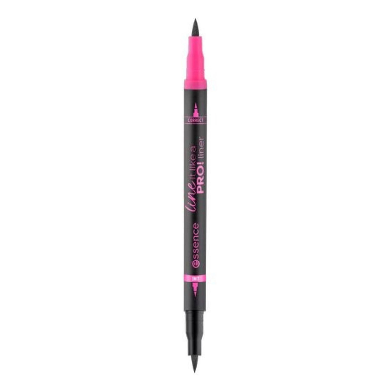 Essence Essence Line It Like a Pro! Double-Ended Liquid Eyeliner — Есенция, 1.2 мл — 01 Black 2