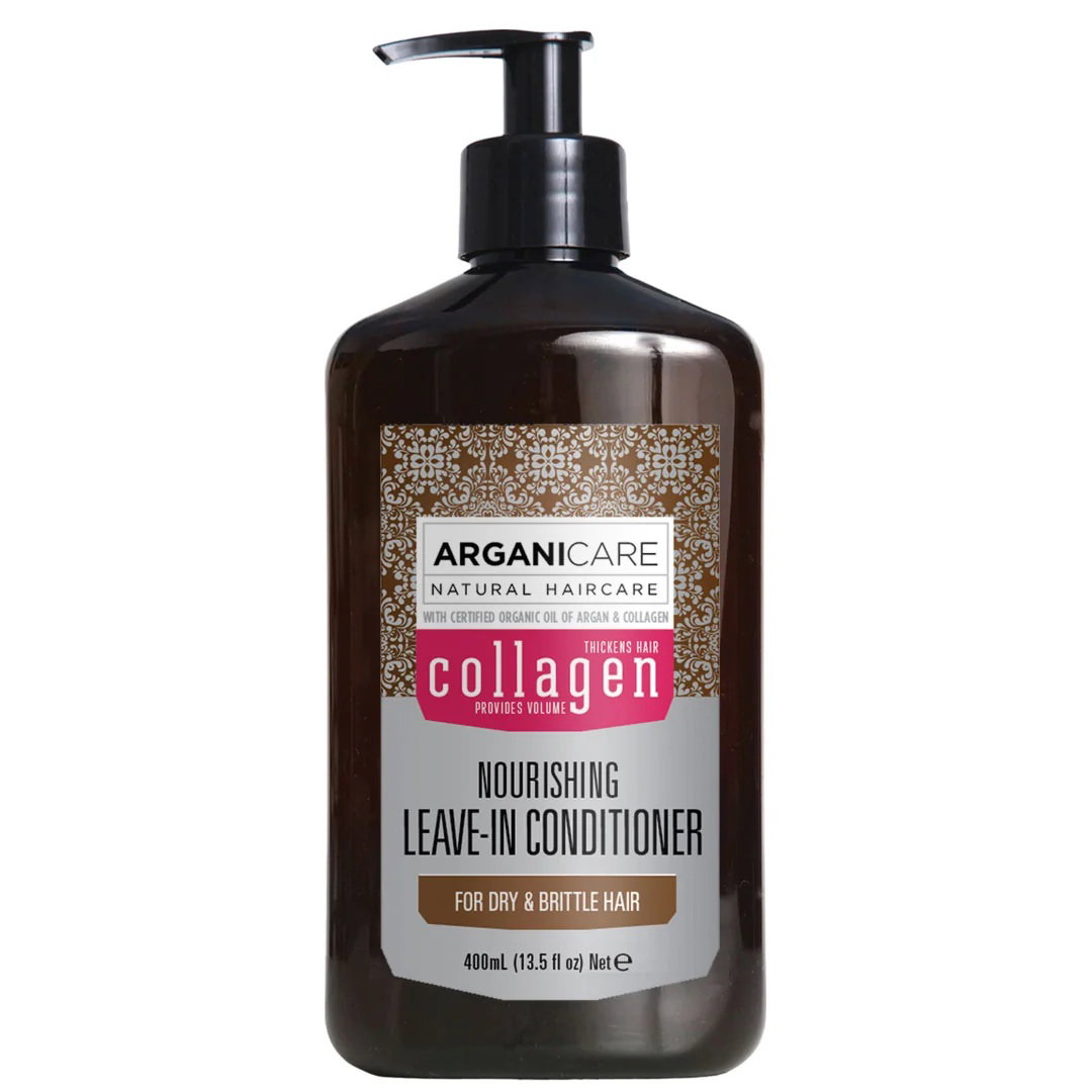 Arganicare Arganicare Collagen Hair — Подхранващ балсам за коса без отмиване, 400 мл 1