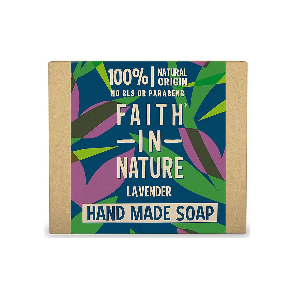 Faith In Nature Faith In Nature Lavender Cleansing & Moisturising — Хидратиращ и почистващ сапун, 100 г 1