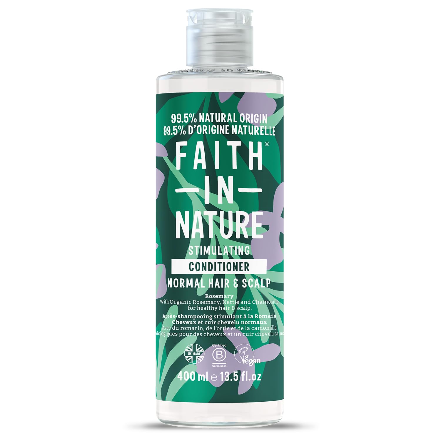 Faith In Nature Faith In Nature Rosemary Hair Stimulating — Стимулиращ балсам за коса, 400 мл 1