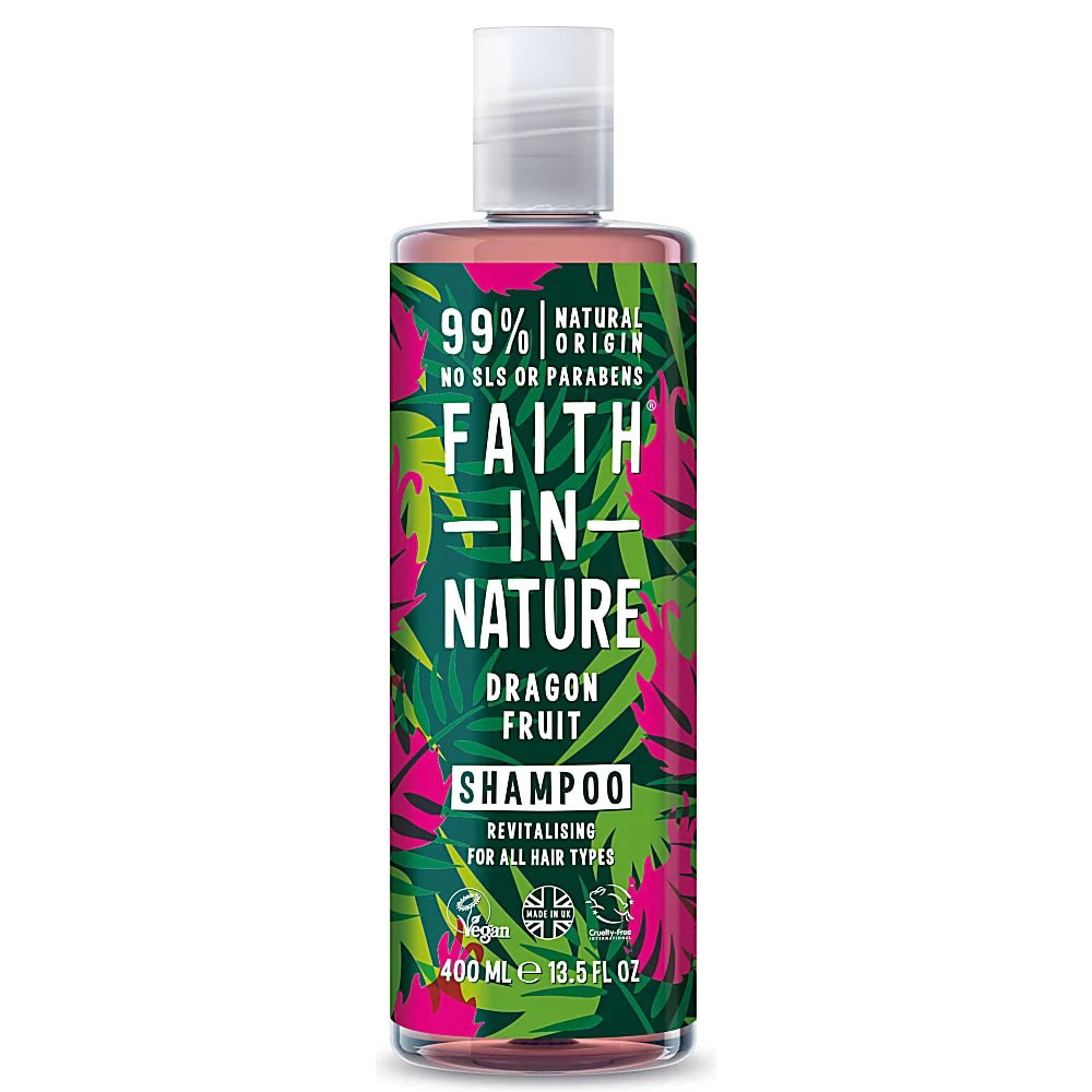 Faith In Nature Faith In Nature Dragon Fruit Hair Revitalizing — Възстановяващ шампоан, 400 мл 1
