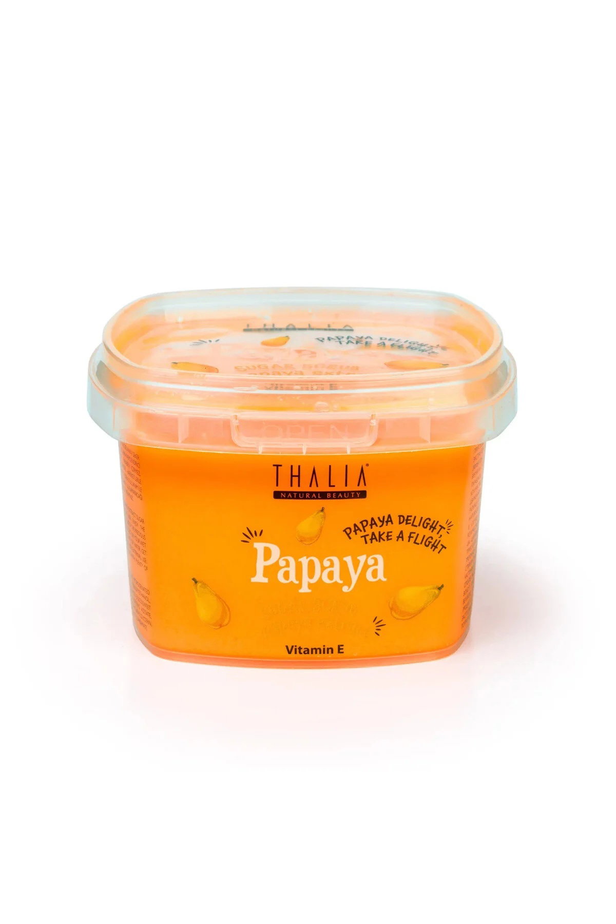 Thalia Natural Beauty Thalia Natural Beauty Papaya Smoothing — Изглаждащ скраб за тяло, 300 мл 1