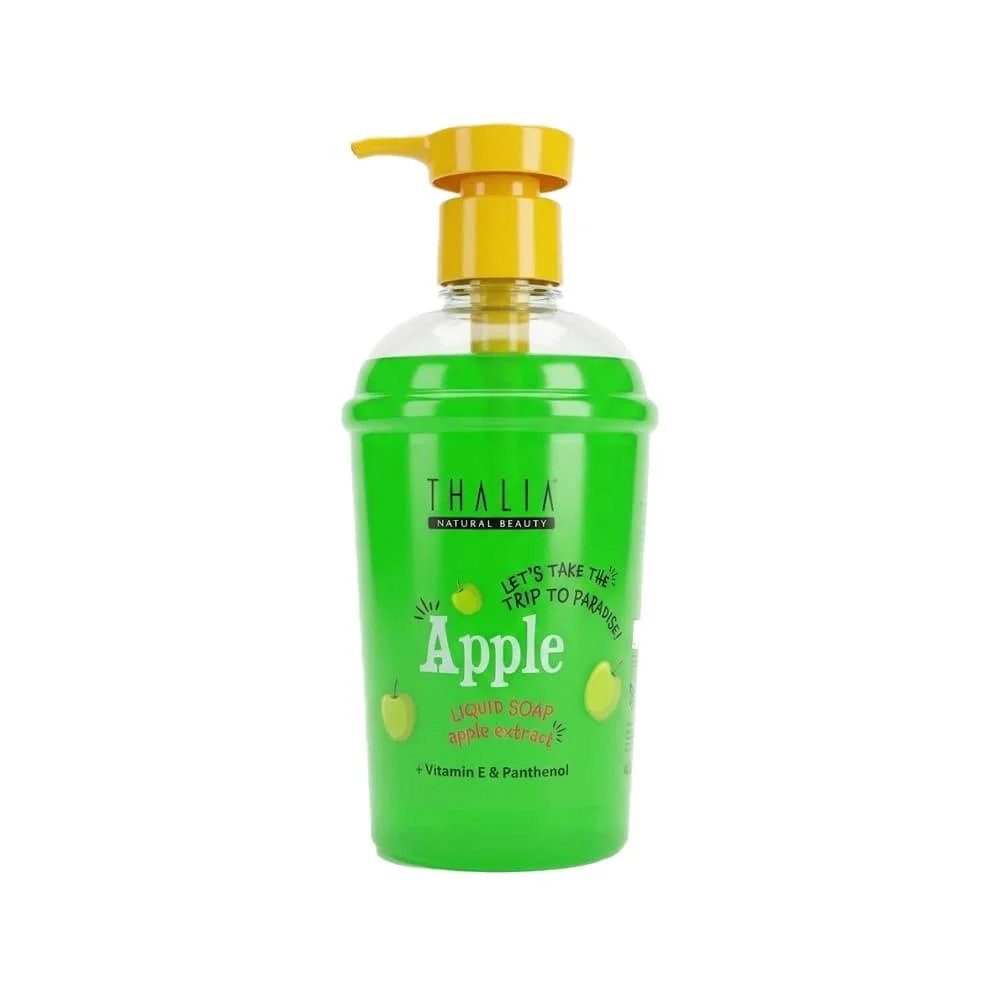 Thalia Natural Beauty Thalia Natural Beauty Apple Cleansing & Hydrating — Хидратиращ и почистващ течен сапун за тяло и ръце, 400 мл 1