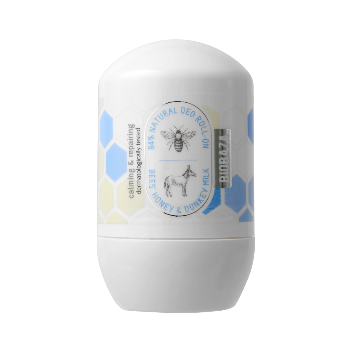 Biobaza Biobaza Bee's Honey & Donkey Milk Soothing & Nourishing — Успокояващ и подхранващ дезодорант, 50 мл 1