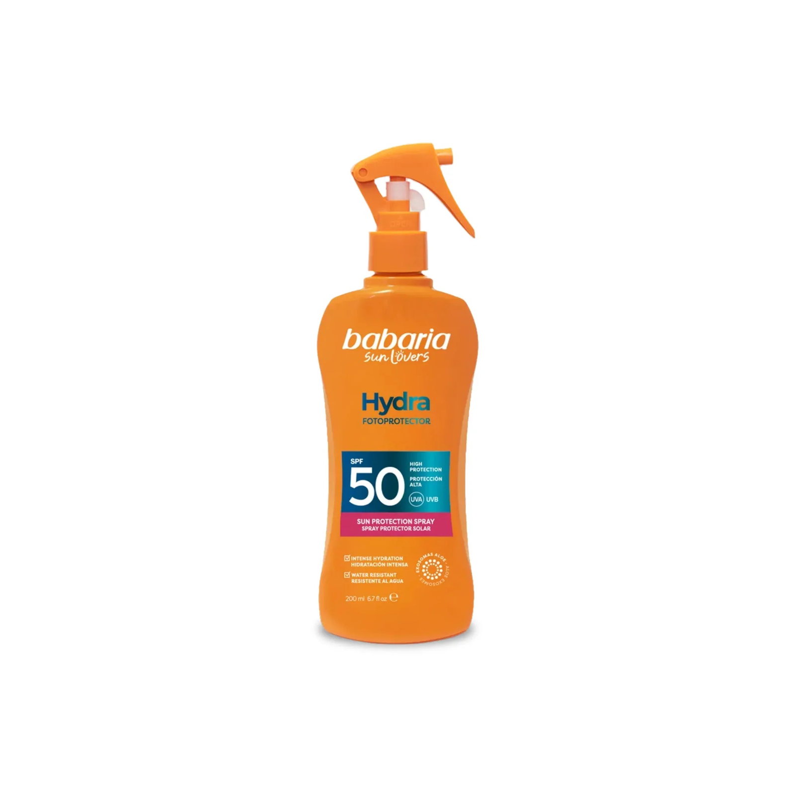 Babaria Babaria Hydra Fotoprotector — Хидратиращ и защитен слънцезащитен крем с SPF 50, 200 мл 1