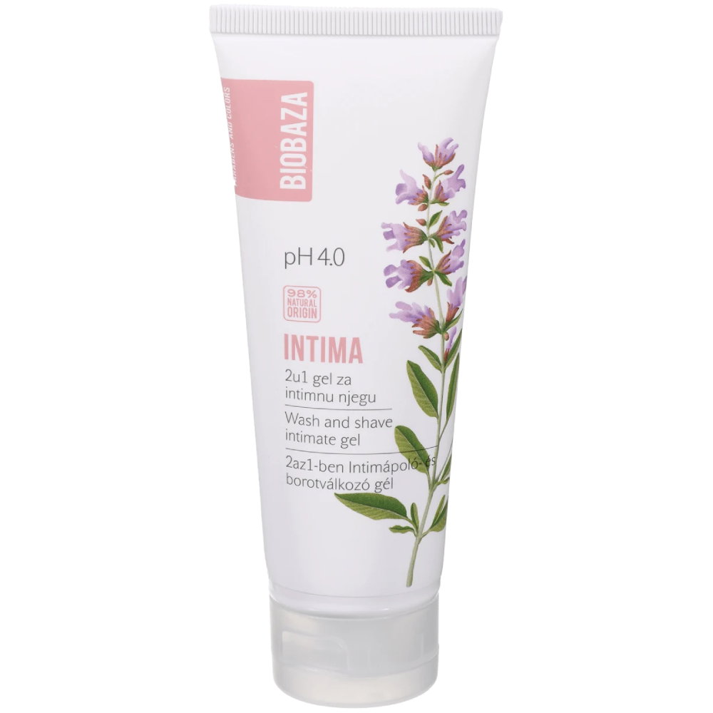 Biobaza Biobaza Intima Tea Tree — Почистващ интимен гел, 200 мл 1