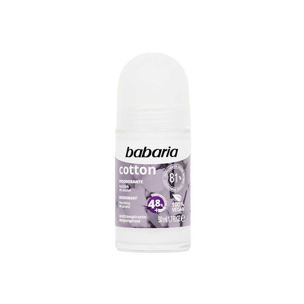 Babaria Babaria Cotton 48h Protection — Дезодорант, 50 мл 1