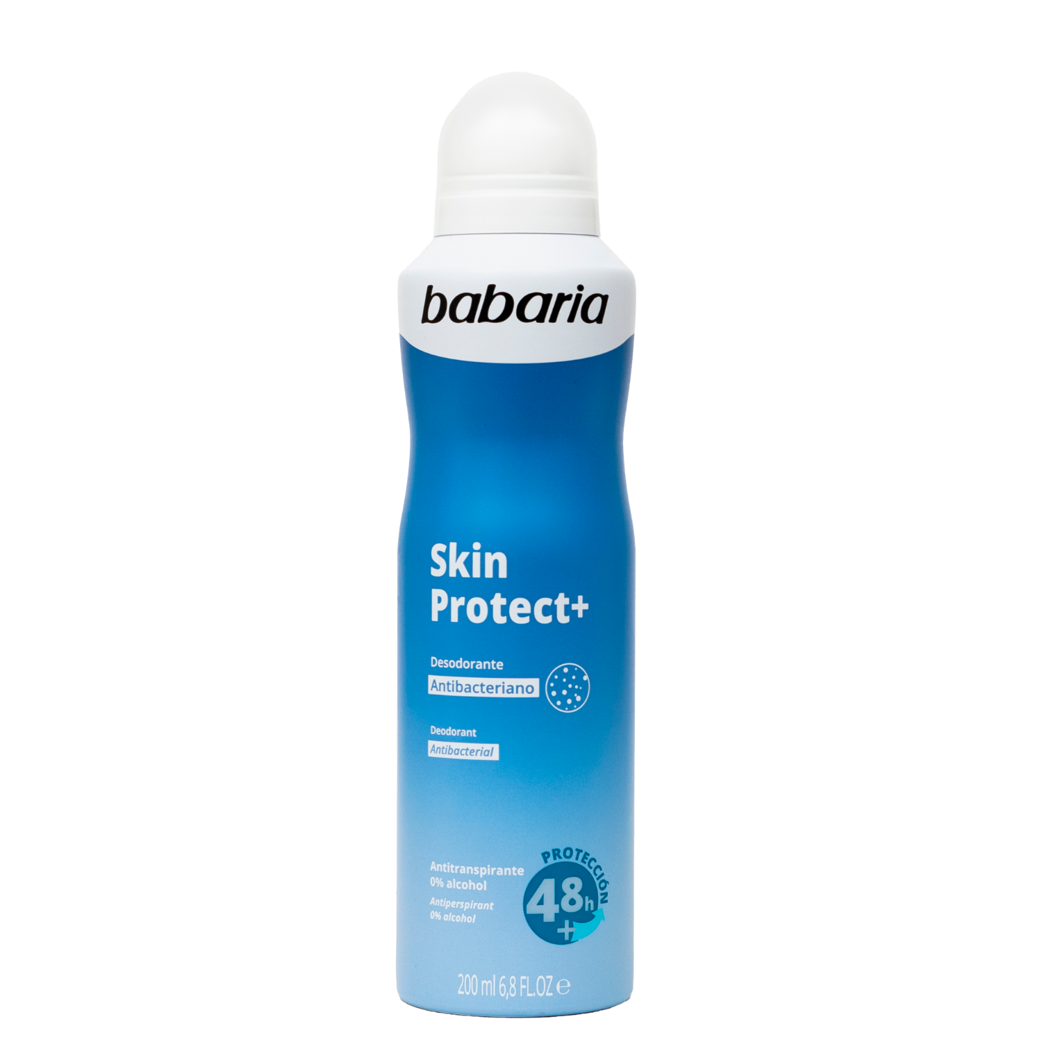 Babaria Babaria Skin Protect+ 48h Protection — Дезодорант унисекс, 200 мл 1