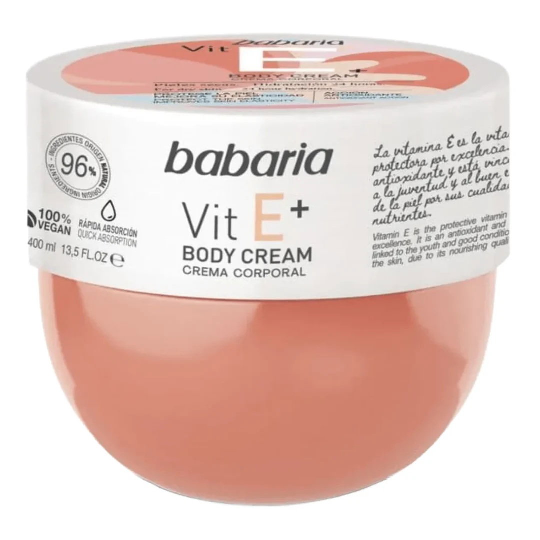 Babaria Babaria Vitamin E — Хидратиращ и подхранващ лосион за тяло за, 400 мл 1