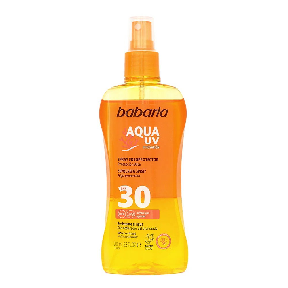 Babaria Babaria Aqua UV Sun Protection — Слънцезащитен крем с SPF 30, 200 мл 1