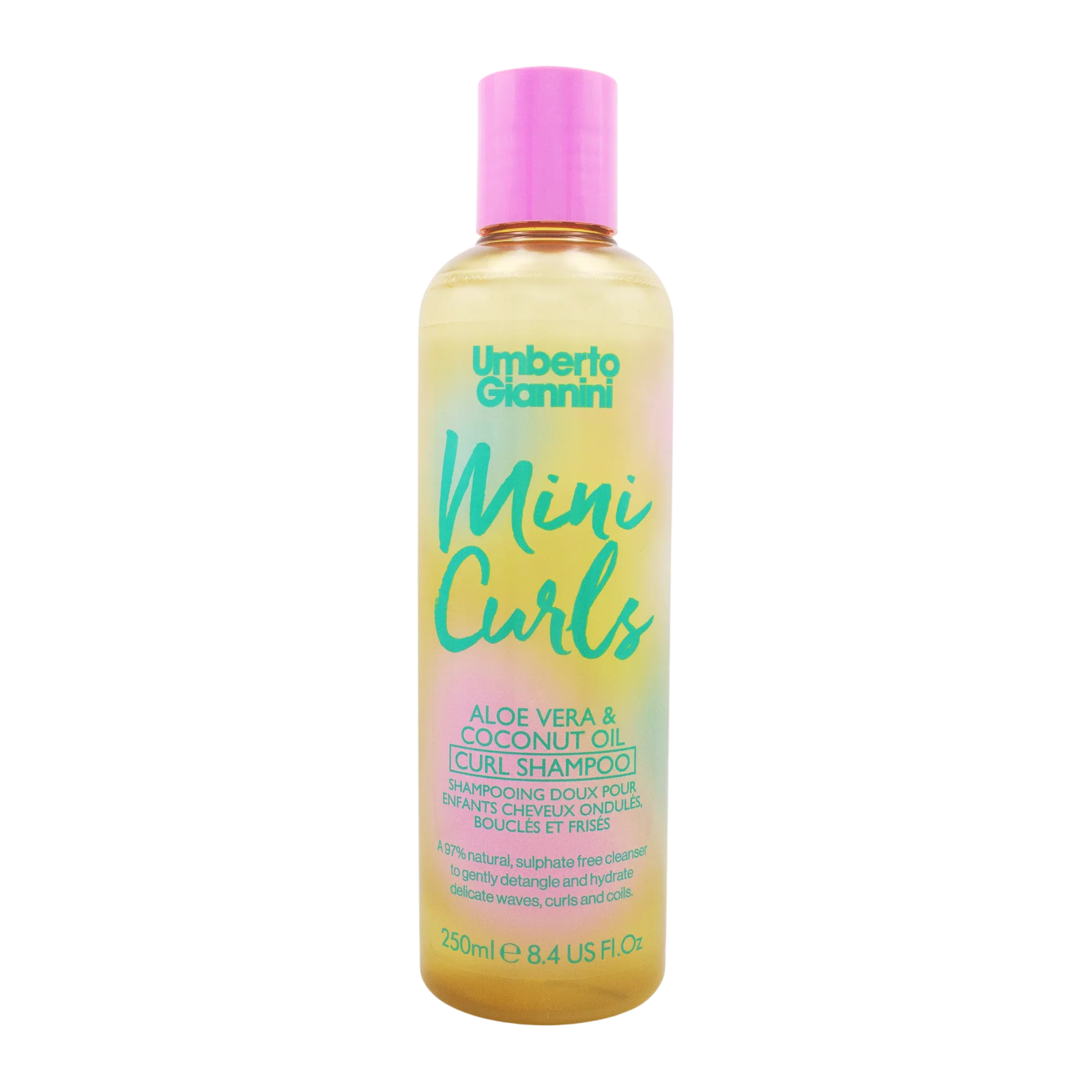 Umberto Giannini Umberto Giannini Mini Curls Hair — Хидратиращ и оформящ шампоан за къдрава коса, 250 мл 1