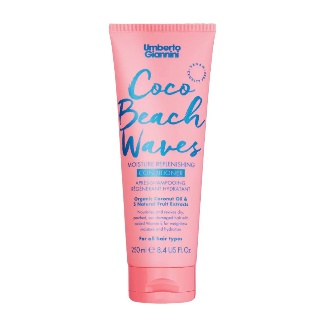 Umberto Giannini Umberto Giannini Coco Beach Waves Vegan & Cruelty-Free Hair — Хидратиращ и овлажняващ балсам за коса, 250 мл 1