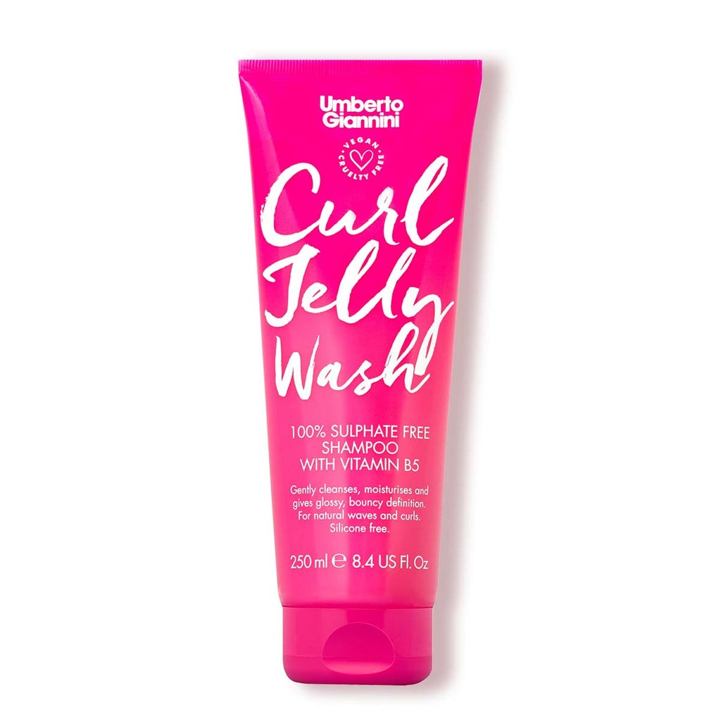 Umberto Giannini Umberto Giannini Curl Jelly Vegan & Sulfate-Free Hair — Вегански, безсулфатен, оформящ шампоан за къдрава коса, 250 мл 1