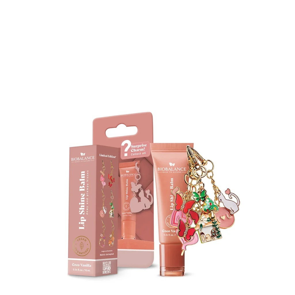Bio Balance Bio Balance Coco Vanilla — Хидратиращ и обемно придаващ балсам за устни, 10 мл 1