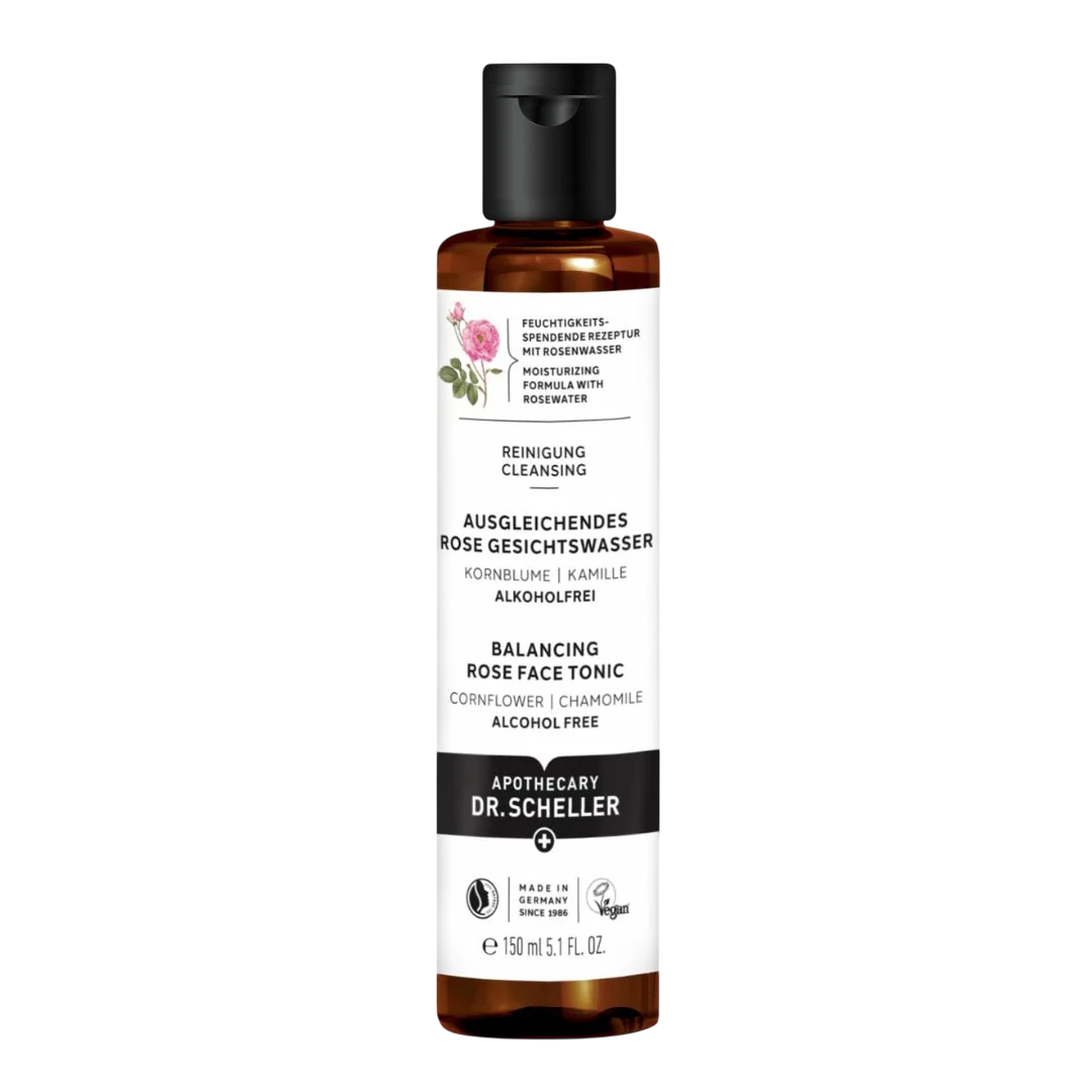 Dr. Scheller Dr. Scheller Balancing Rose Vegan Hydrating & Soothing — Хидратиращ и успокояващ тоник за лице, 150 мл 1