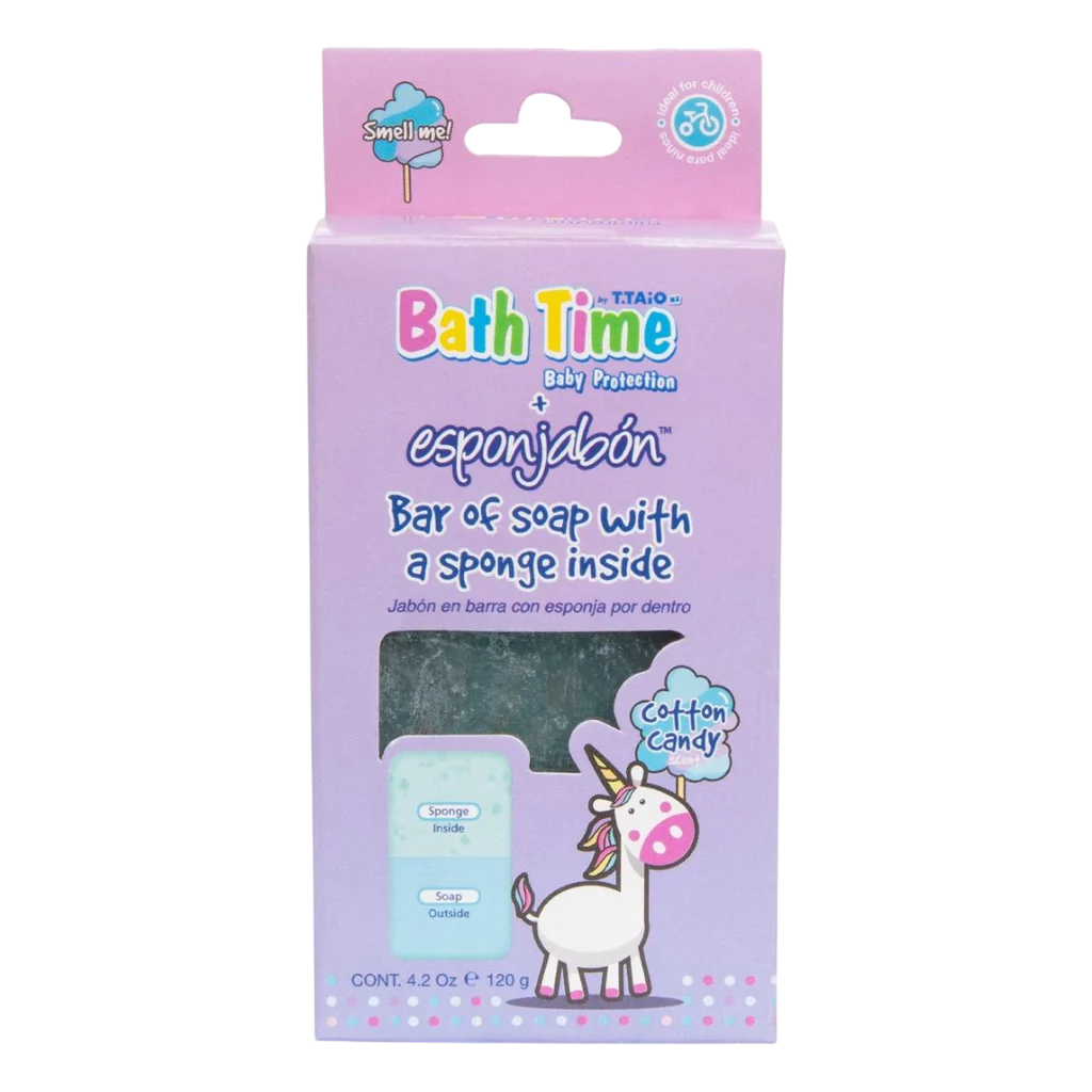 Esponjabon Esponjabon Cotton Candy Cleansing — Гъба за грим, 100 г 1