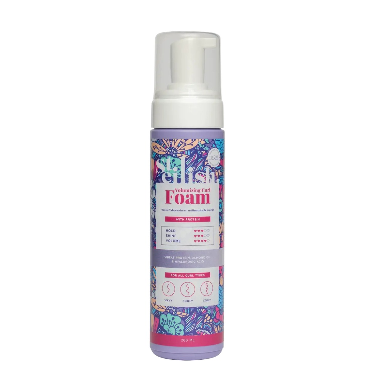 Steilish Steilish Volumizing Curl — Обемно и оформящ стилизиращ продукт за коса, 200 мл 1