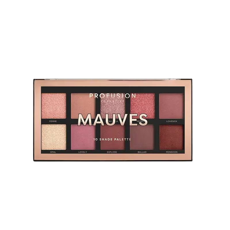 Profusion Cosmetics Profusion Cosmetics Palette Mauves — Сенки за очи, 103 г — 10 Shades 1