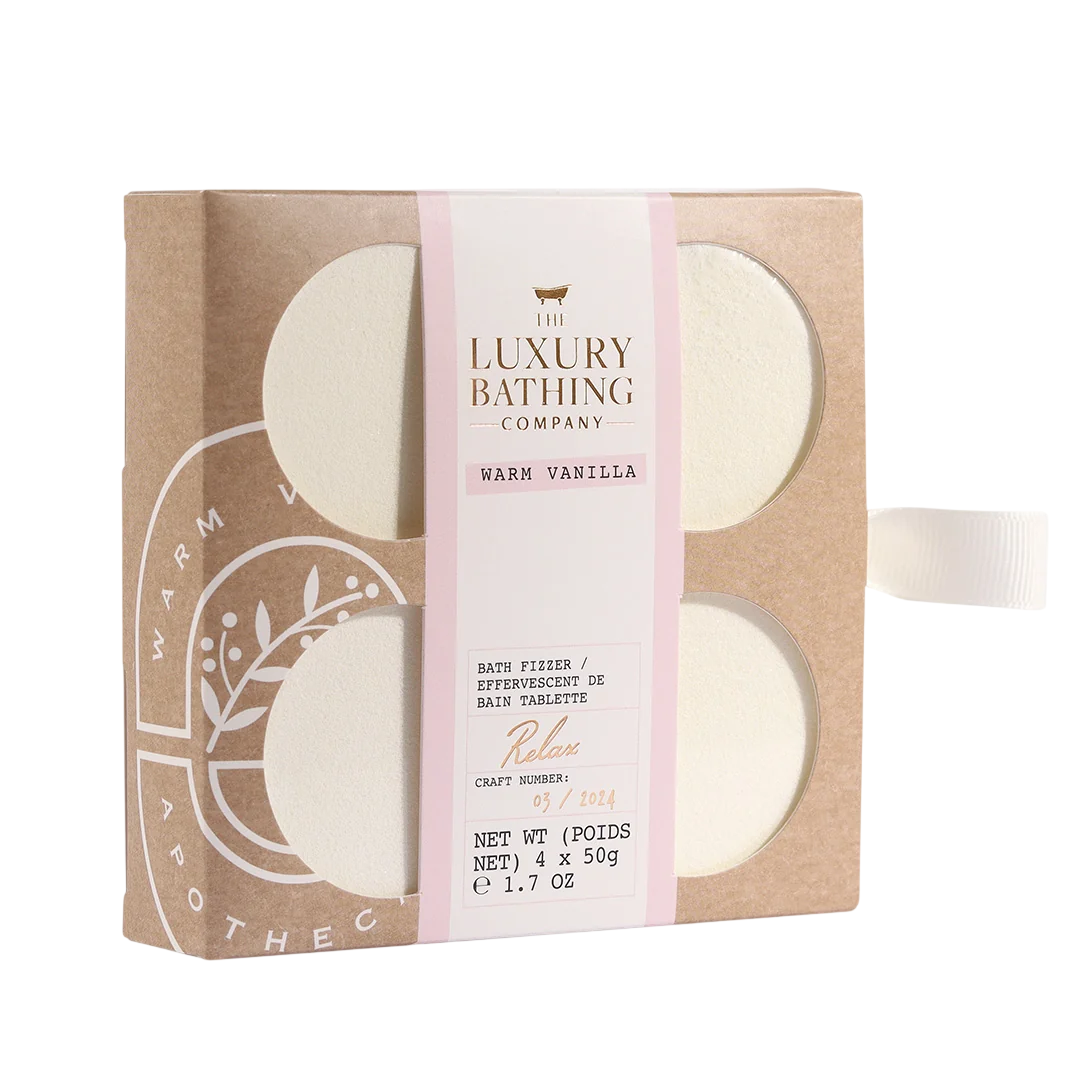 The Luxury Bathing Company The Luxury Bathing Company Warm Vanilla — Бомбичка за вана КОМПЛЕКТ 4 бр. 1