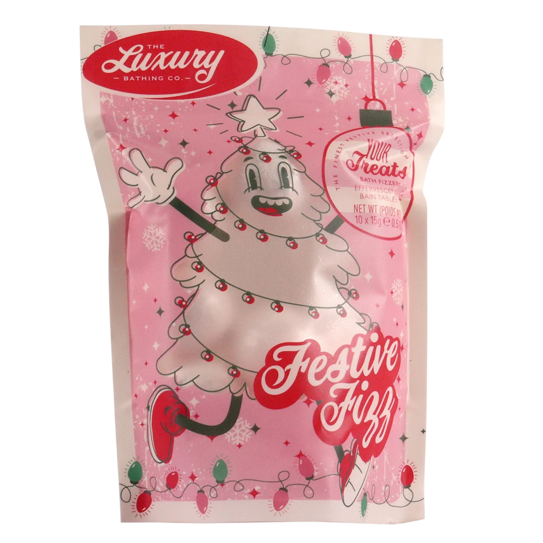 The Luxury Bathing Company The Luxury Bathing Company Festive Fizz — Бомбичка за вана КОМПЛЕКТ 10 бр. 1