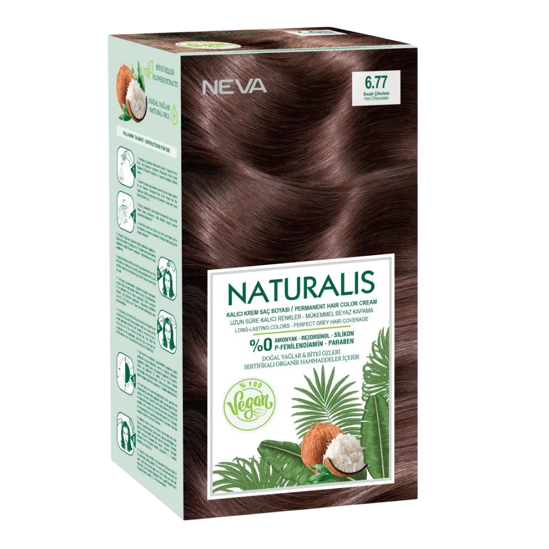 Neva Neva Vegan — Боя за коса, 150 мл — 6.77 Hot Chocolate 1