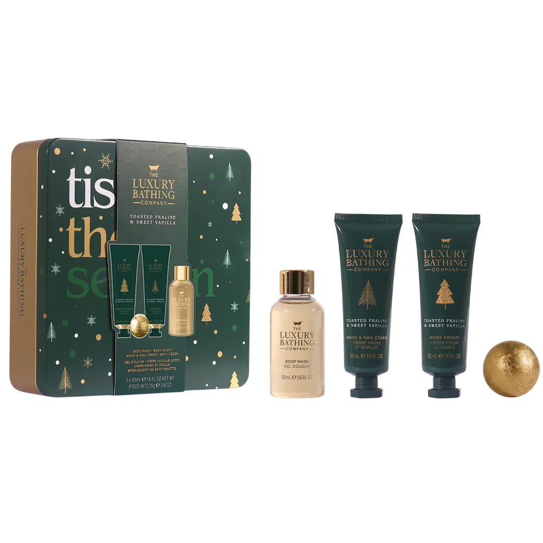 The Luxury Bathing Company The Luxury Bathing Company Toasted Praline & Sweet Vanilla — Овлажняващ и омекотяващ крем за ръце за всички типове кожа, 50 мл КОМПЛЕКТ 1