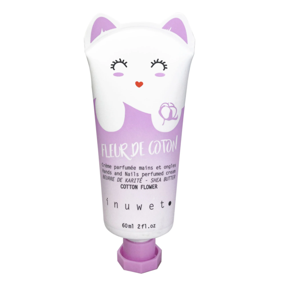Inuwet Inuwet Fleur de Coton — Подхранващ и омекотяващ крем за ръце и нокти, 60 мл 1