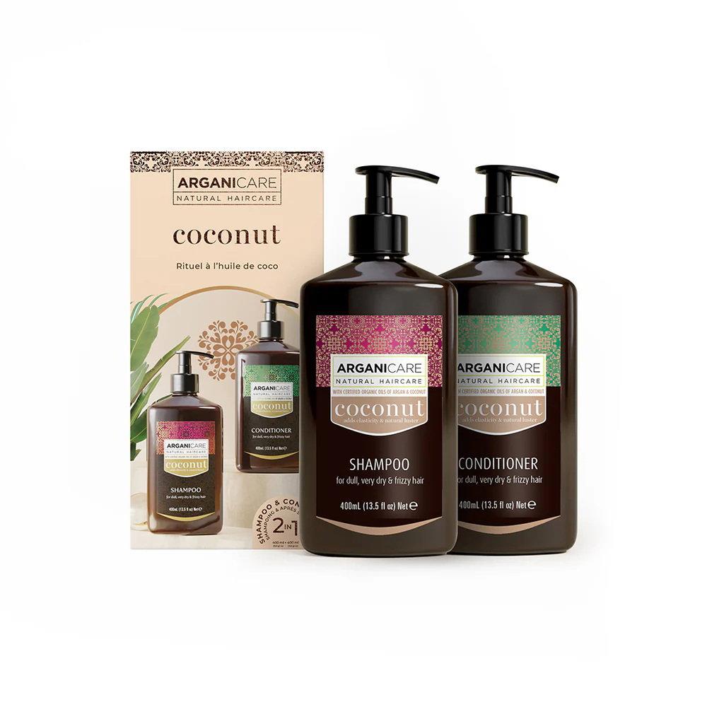 Arganicare Arganicare Coconut Hair — Подхранващ и хидратиращ шампоан, 400 мл КОМПЛЕКТ 1