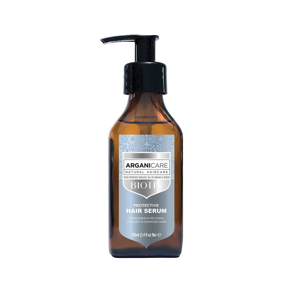 Arganicare Arganicare Biotin Hair Serum — Защитаващ и укрепващ серум за коса, 100 мл 1
