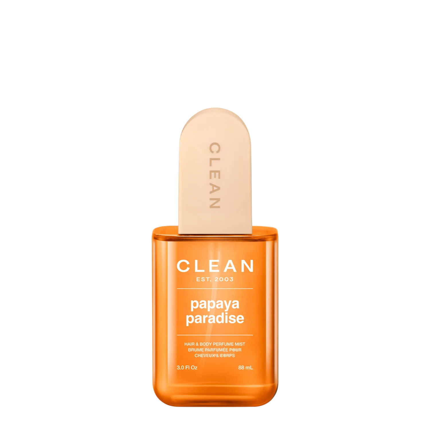 Clean Clean Papaya Paradise — Ароматен спрей за коса, 88 мл 1