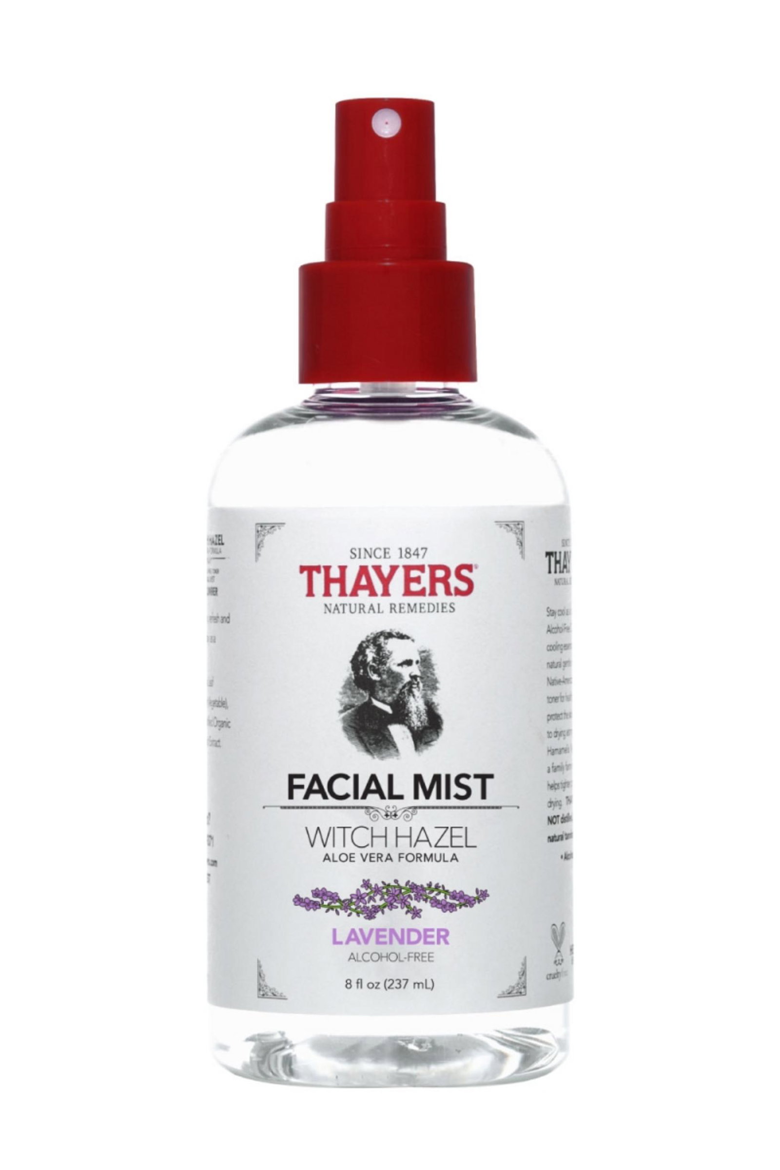 Thayers Thayers Which Hazel Lavander Alcohol-Free Revitalizing Toning Mist For Face 237 мл 1