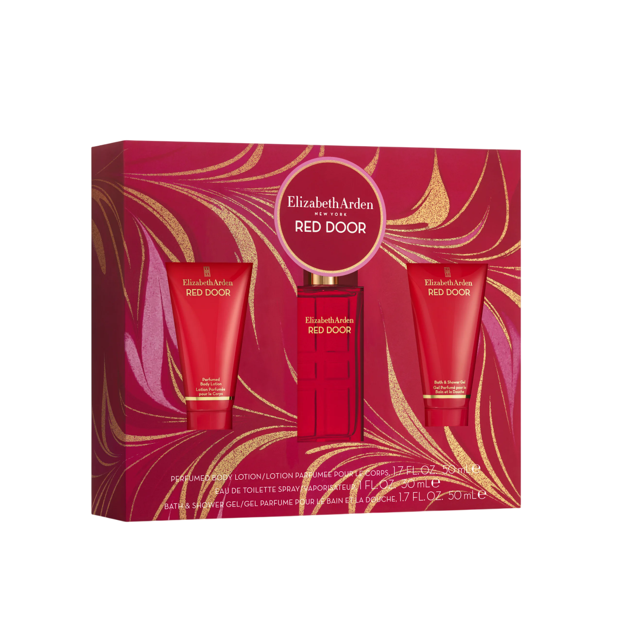 Elizabeth Arden Elizabeth Arden Red Door — Хидратиращ, дълбоко почистващ лосион за тяло за всички типове кожа, 30 мл КОМПЛЕКТ 1