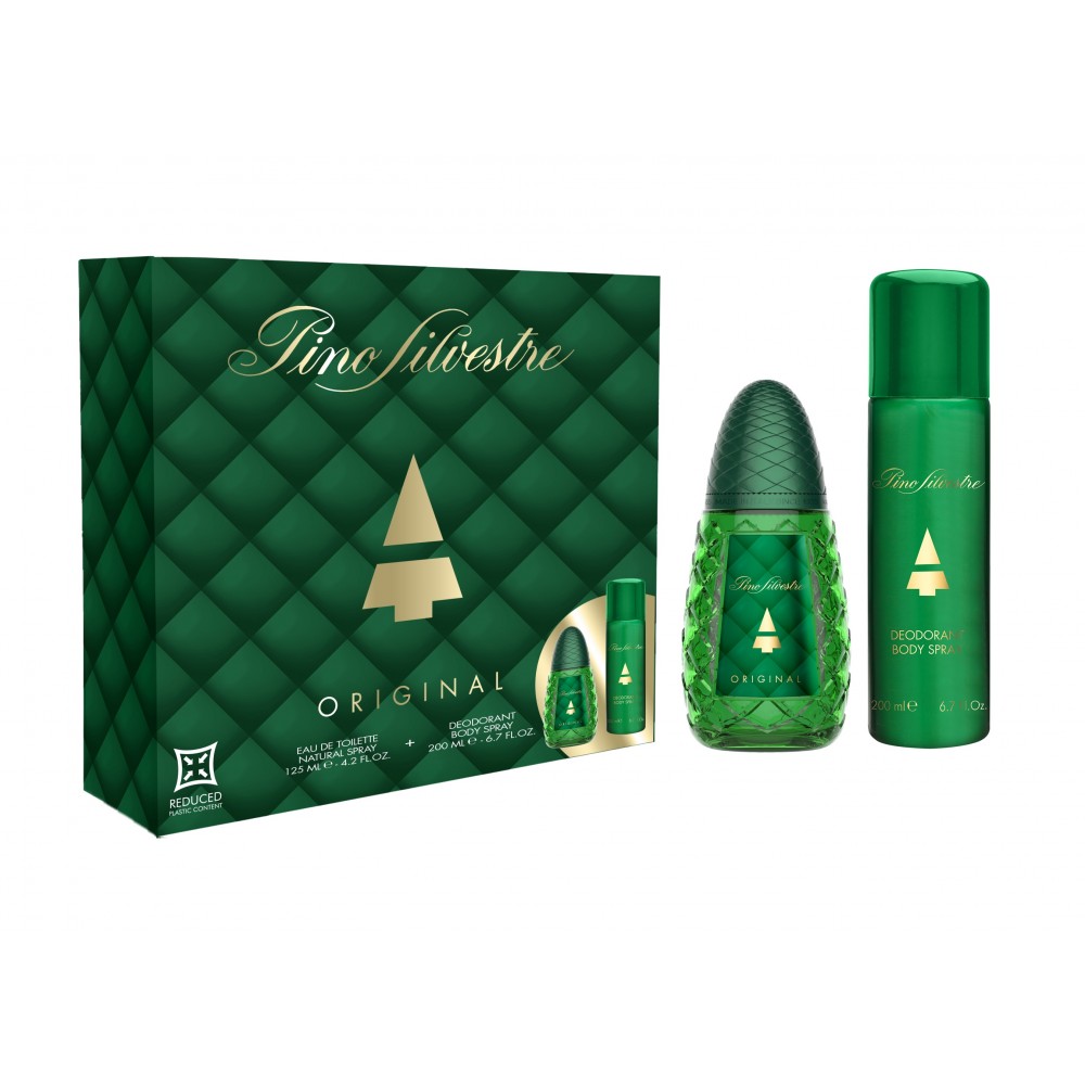 Pino Silvestre Pino Silvestre Set Pino Silvestre: Original 125 ml + Original Body Spray 125 мл - Тоалетна Вода за Мъже 1