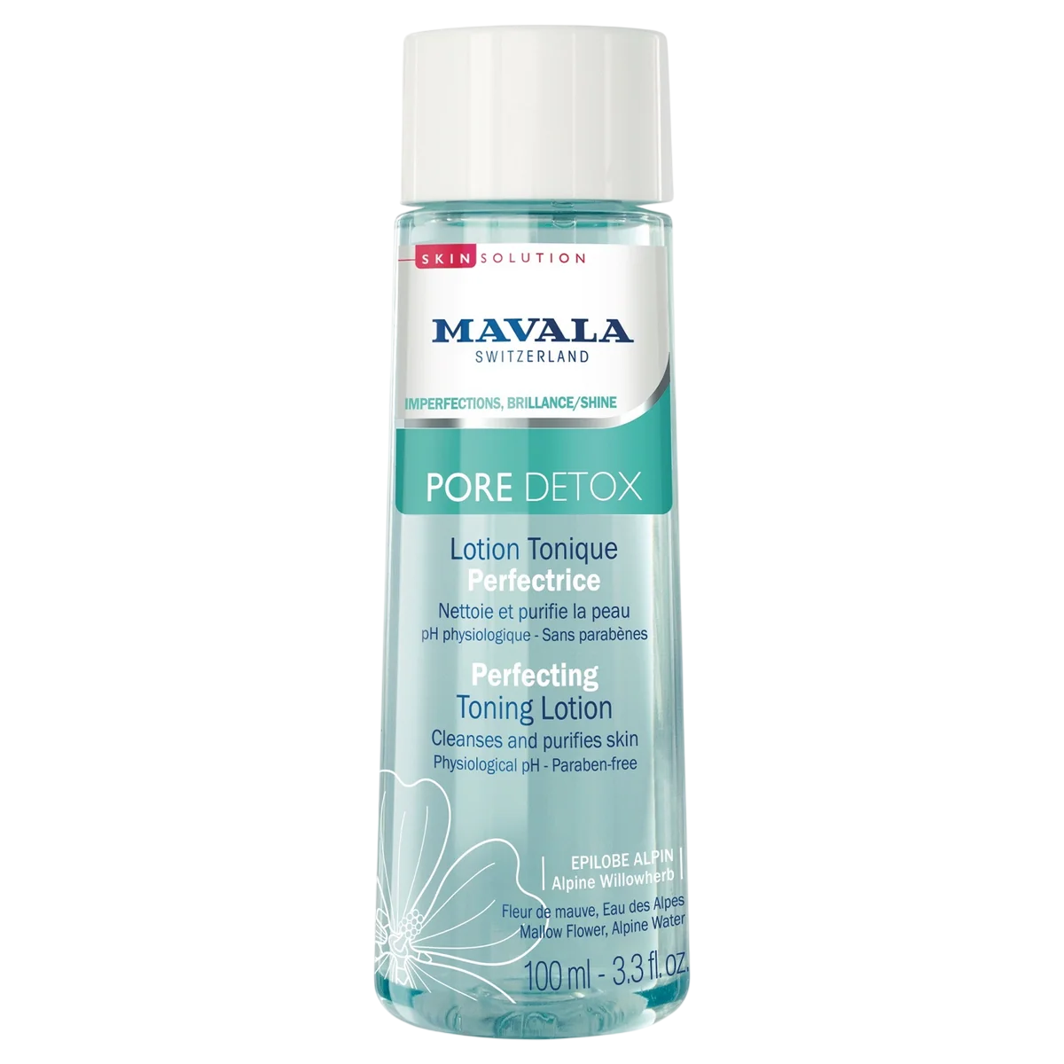 Mavala Mavala Pore Detox — Тонизиращ и пречистващ тоник за лице, 100 мл 1
