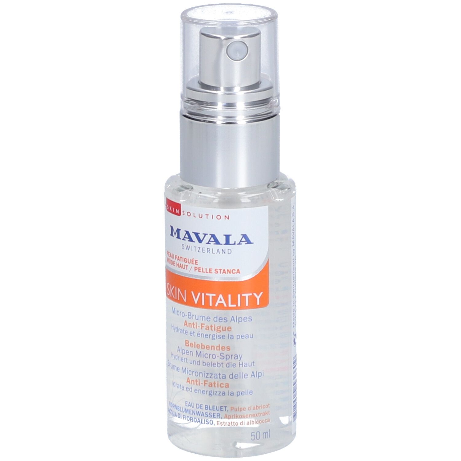 Mavala Mavala Vitality — Витализиращ спрей, 50 мл 1