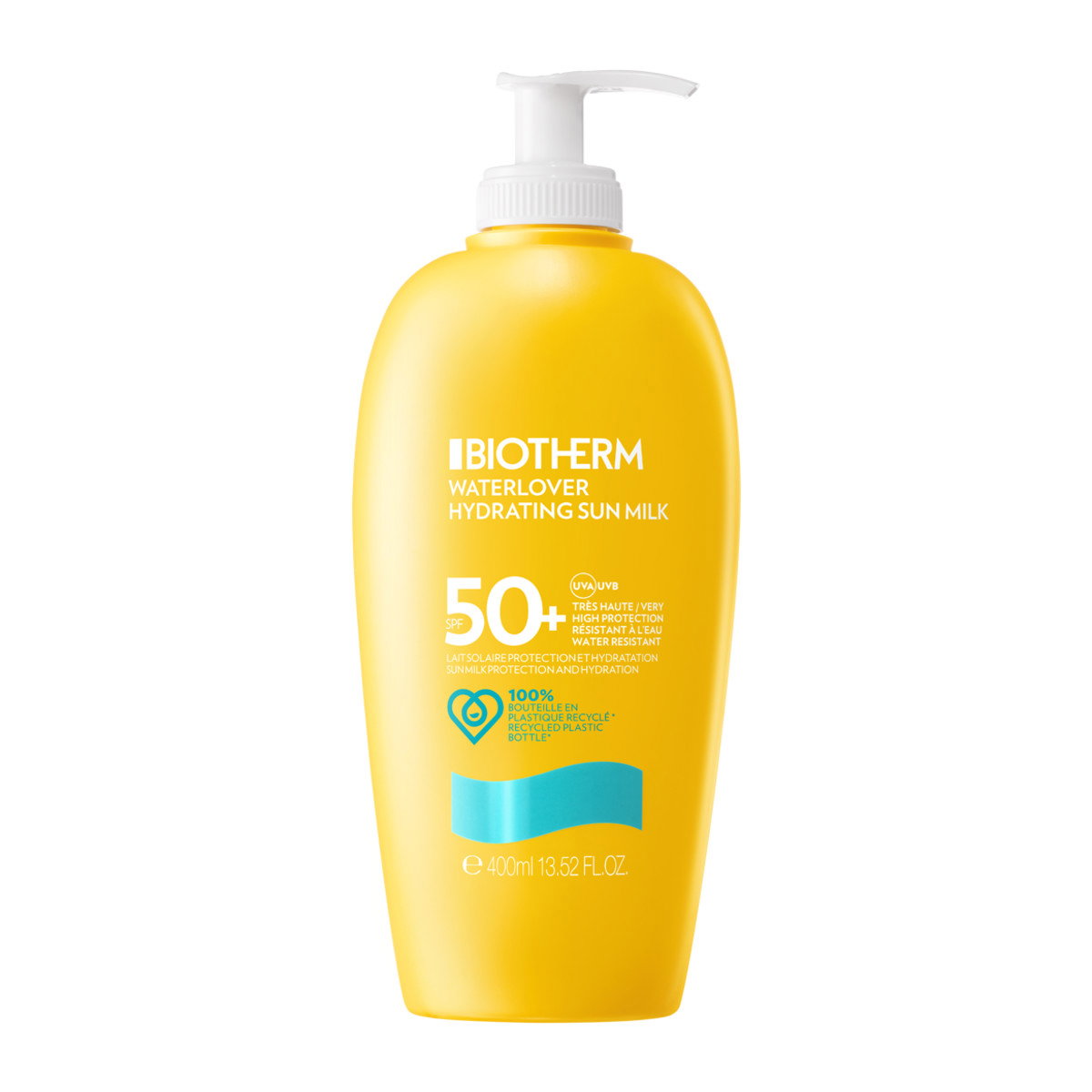 Biotherm Biotherm Waterlover — Хидратиращ слънцезащитен крем със SPF 50, 400 мл 1