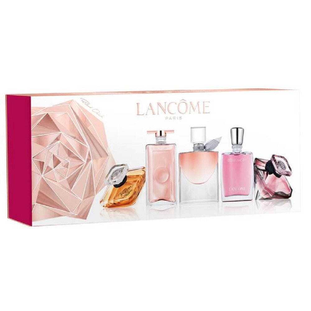 Lancome Lancome Set Lancome: Tresor 7.5 ml *Miniature + Idole 5 ml *Miniature + La Vie Est Belle 4 ml *Miniature + Miracle 5 ml *Miniature + La Nuit Tresor 5 ml *Miniature 7.5 мл - Парфюмна Вода за Жени 1