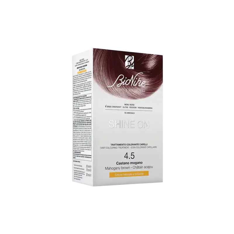 BioNike BioNike Shine On Permanent Hair Dye 4.5 Mahogany Brown 145 мл 1