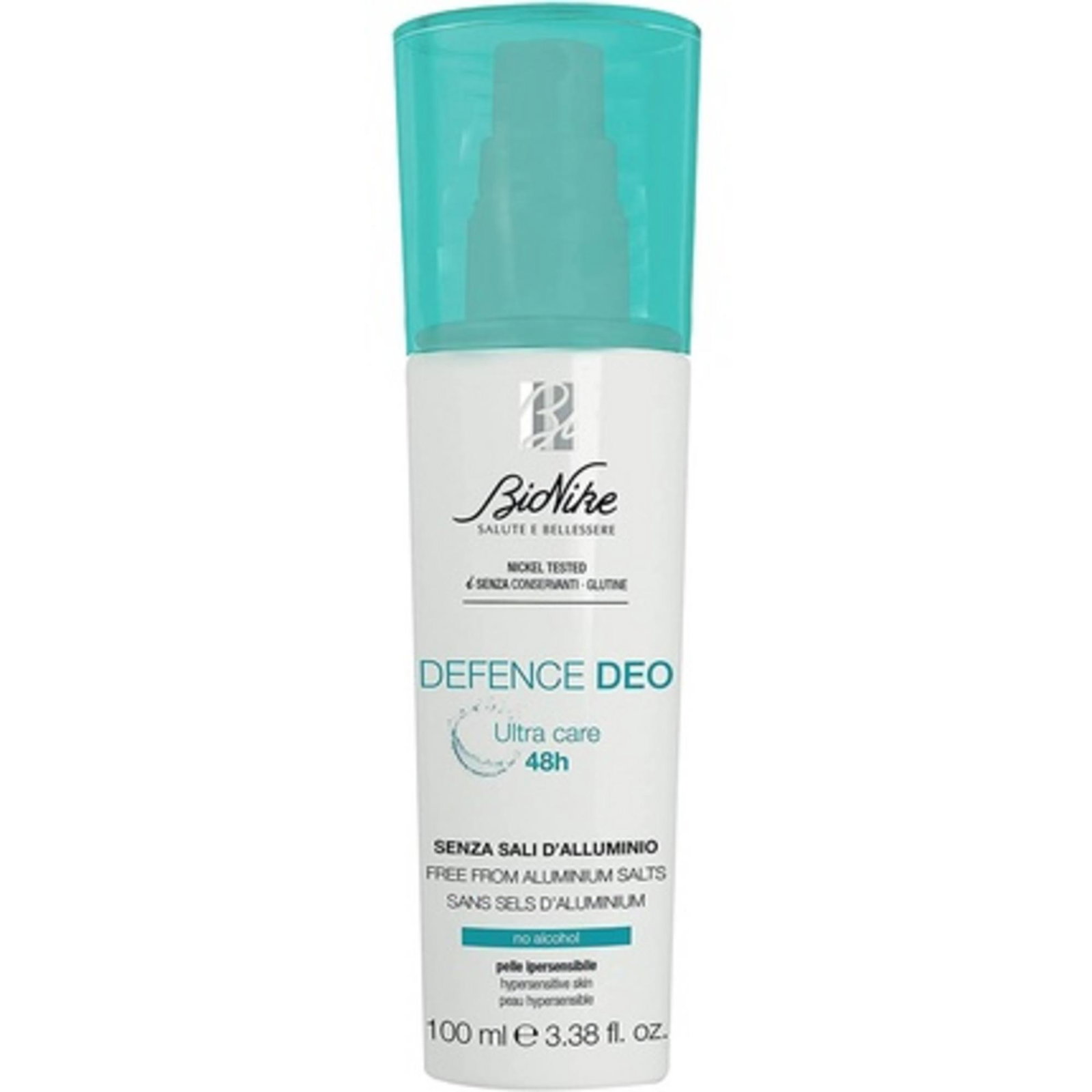 BioNike BioNike Defence Deo Ultra-Care 48h Protection — Дезодорант унисекс с 48 часа защит��, 100 мл 1