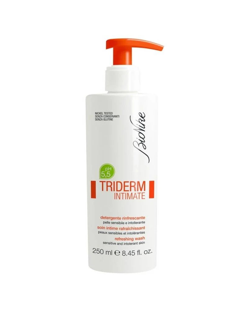 BioNike BioNike Triderm Intimate pH 5.5 Refreshing Intimate — Освежаващ гел за интимна хигиена, 250 мл 1