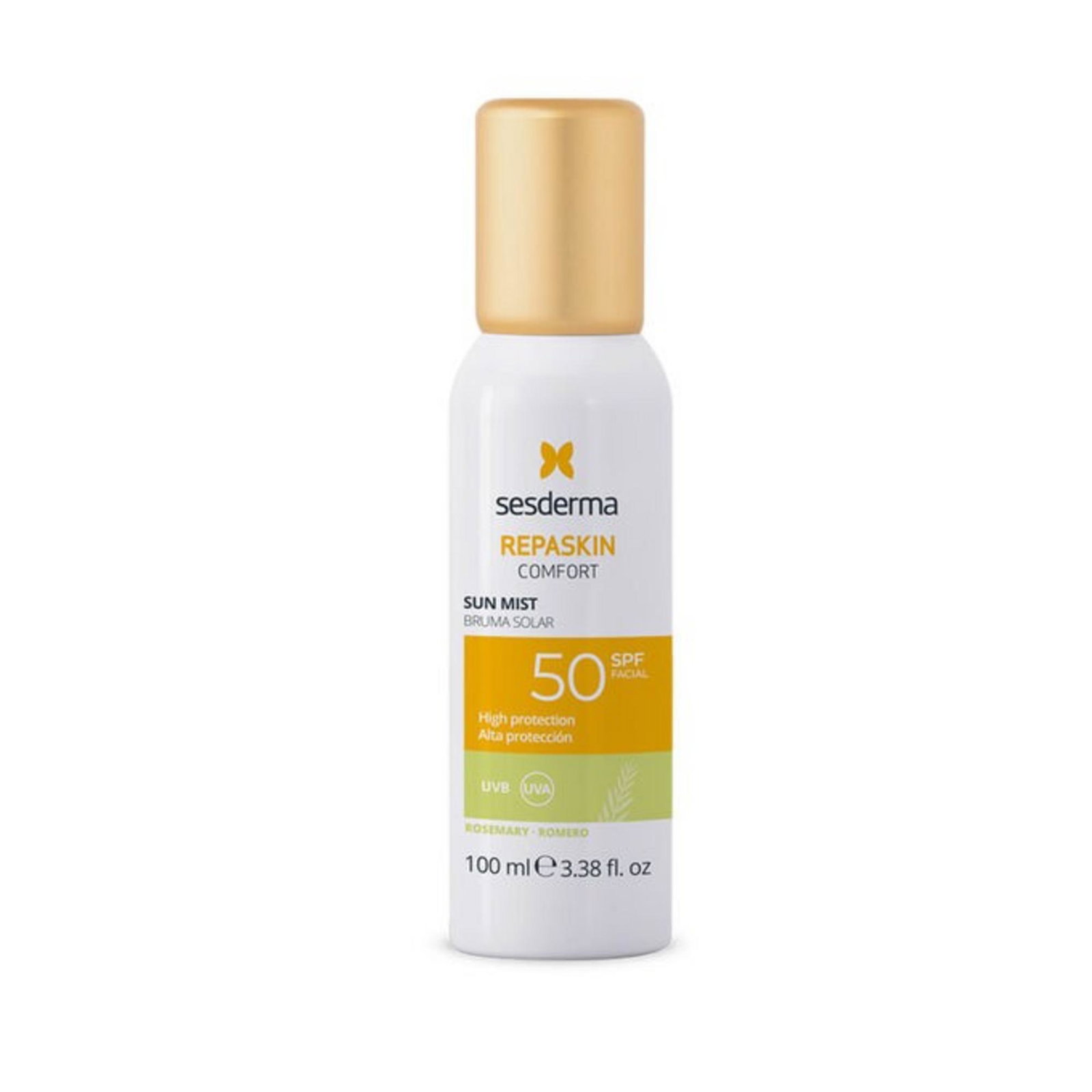 Sesderma Sesderma Repaskin Confort Rosemary — Хидратиращ и защитен спрей преди излагане на слънце със SPF 50, 100 мл 1