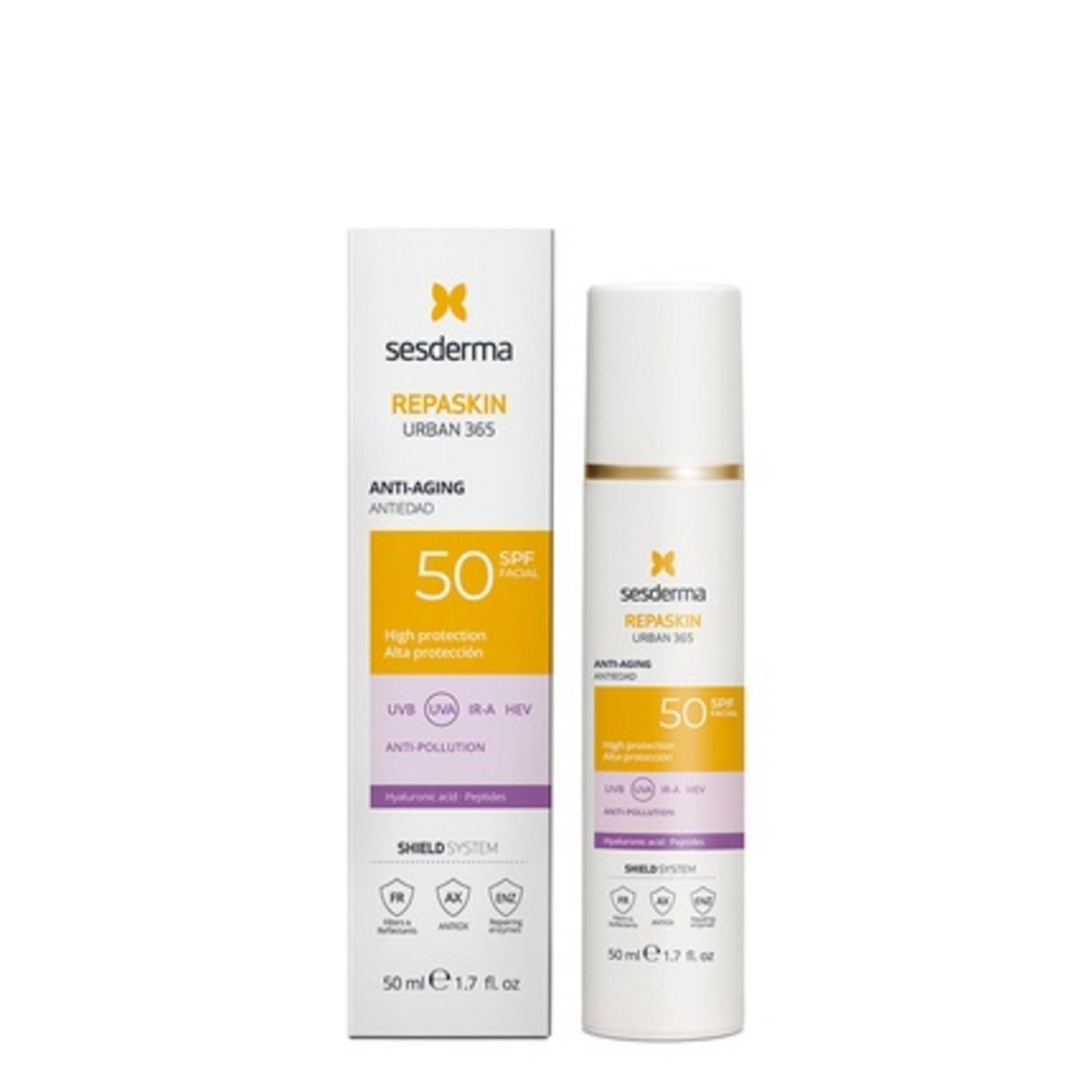 Sesderma Sesderma Repaskin — Крем против стареене преди излагане на слънце със SPF 50, 50 мл 2