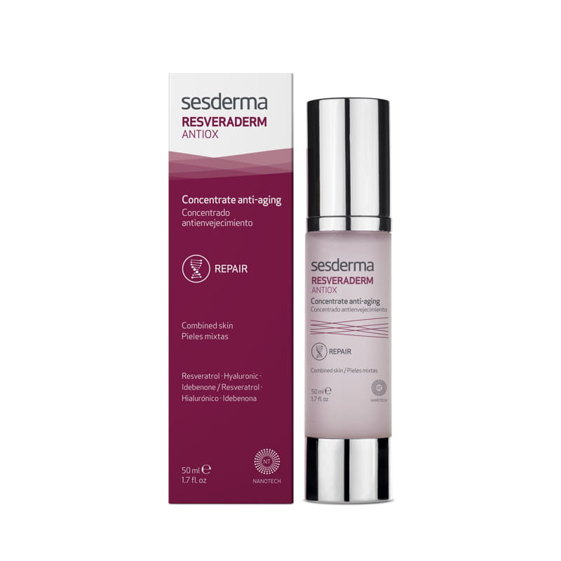 Sesderma Sesderma Resveraderm Antiox — Концентрат против стареене, против бръчки, стягащ за лице, 50 мл 1