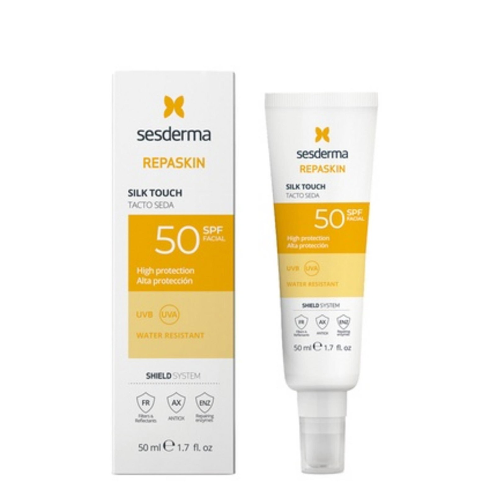 Sesderma Sesderma Repaskin — Матиращ и защитен крем преди излагане на слънце със SPF 50, 50 мл 1