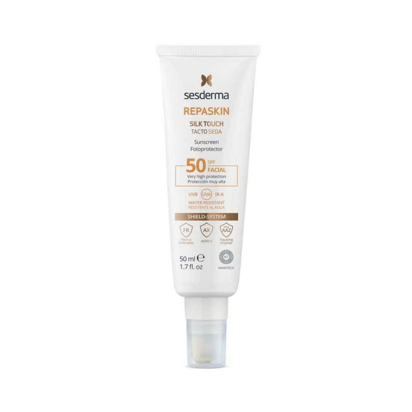 Sesderma Sesderma Repaskin — Матиращ и защитен крем преди излагане на слънце със SPF 50, 50 мл 2