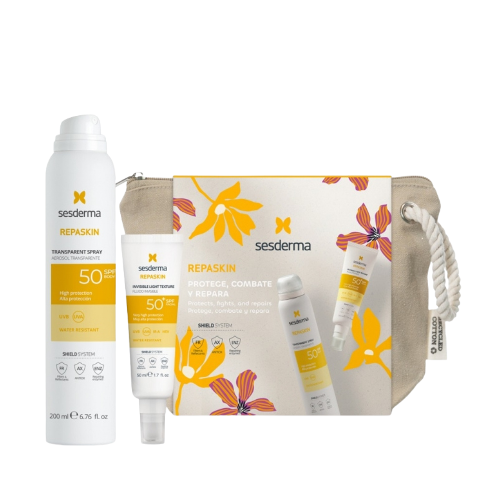 Sesderma Sesderma Repaskin — Хидратиращ и защитен слънцезащитен крем с SPF 50 за лице, 200 мл КОМПЛЕКТ 1