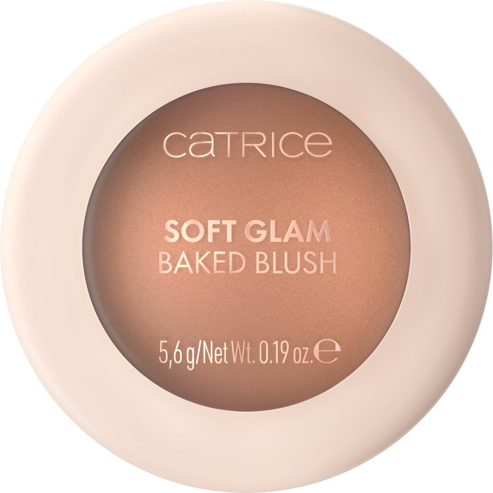 Catrice Catrice Soft Glam Baked Blush Natural Glow & Illuminating Blush Powder — Естествена и сияйна пудра, 5.6 г — 060 Blonzer Heat 1