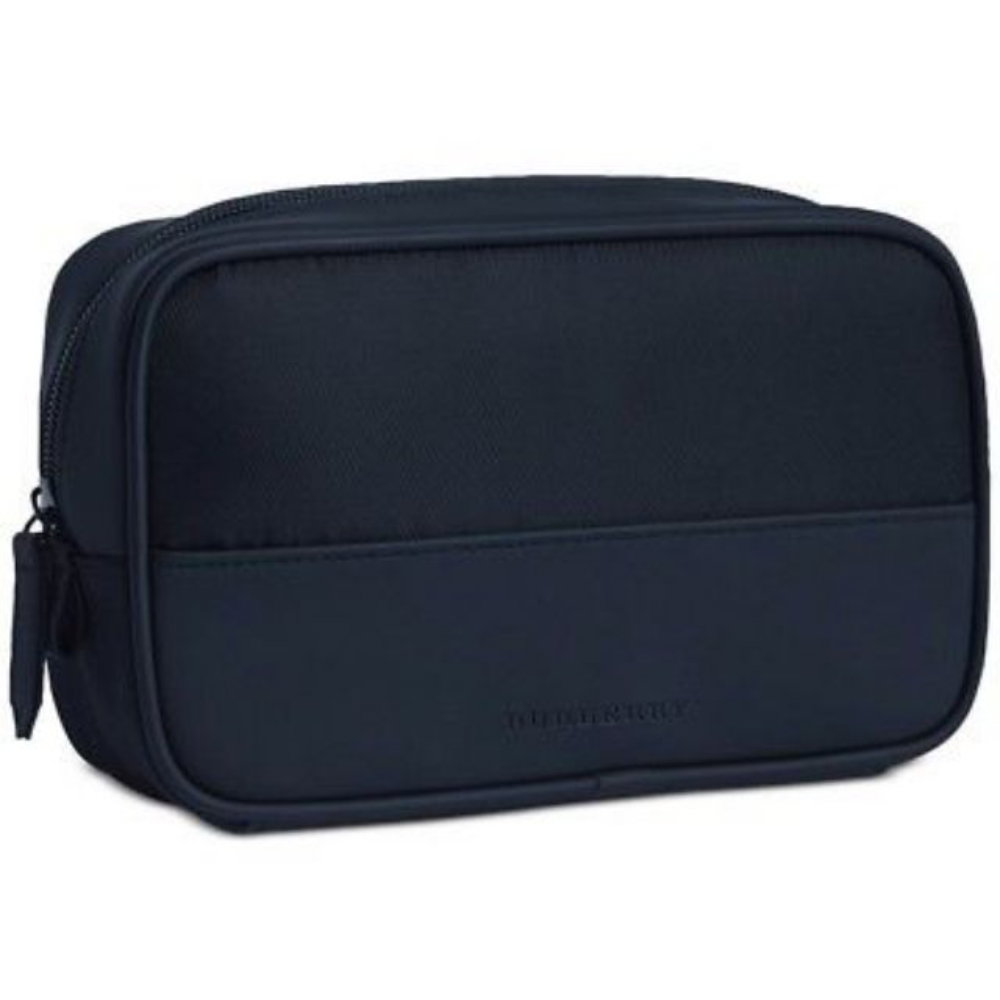 Burberry Burberry Textile Makeup Bag Dark Blue 1