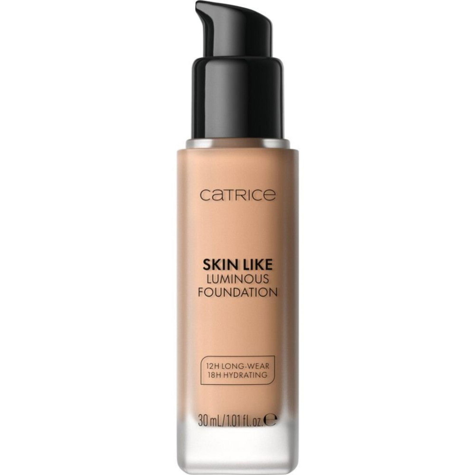 Catrice Catrice Skin Like Luminous Foundation Waterproof Natural Glow — Хидратиращ и водоустойчив течен фон дьо тен с естествен блясък, 30 мл 1